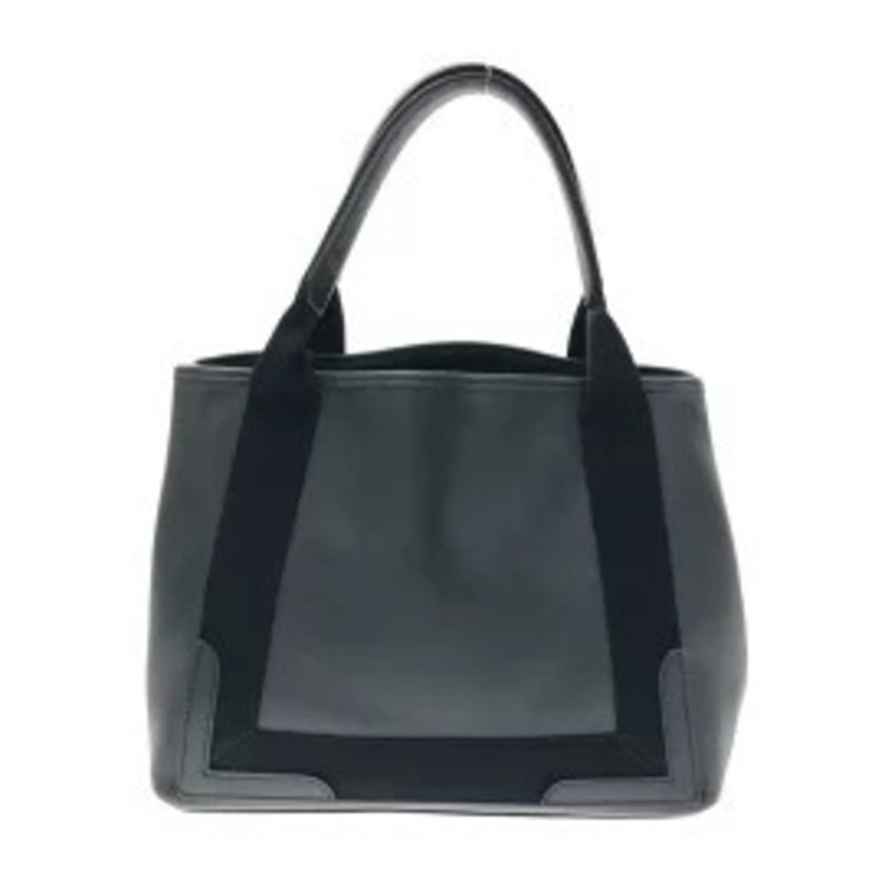 Balenciaga Bag Tote Cabas Leather Navy Blue Black